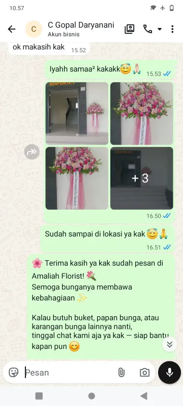 Pengiriman Karangan Bunga Sokoharjo Kutoarjo